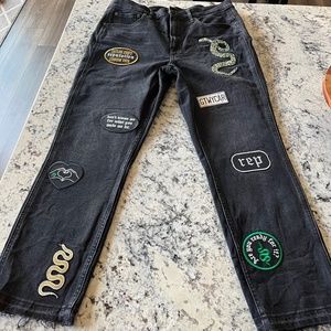 Reputation Patch Jeans
